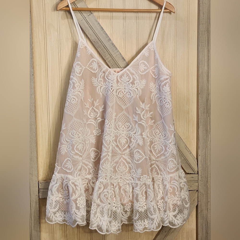 Showpo Dress Lined US Size 10 Designed In Australia White BNWOT